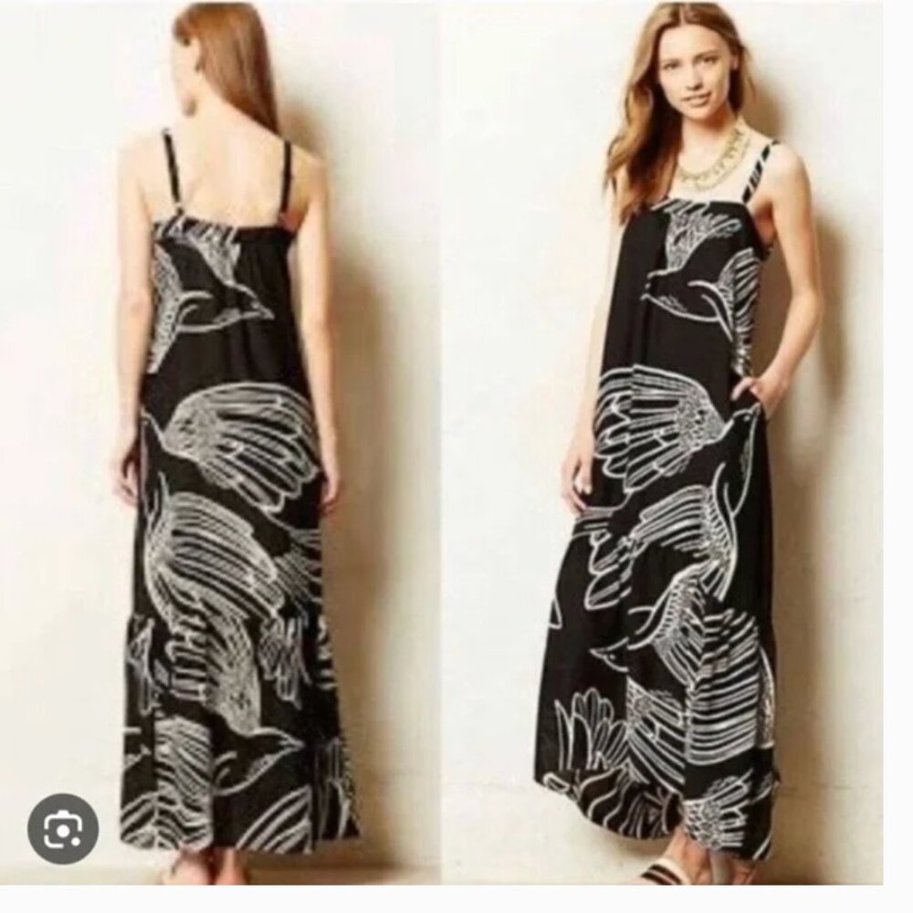 Vanessa Virginia Bird Maxi from Anthropologie Size 2 petite